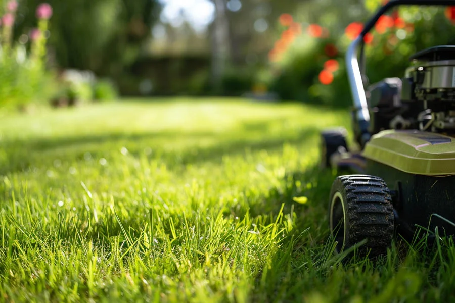 eco electric lawn mower