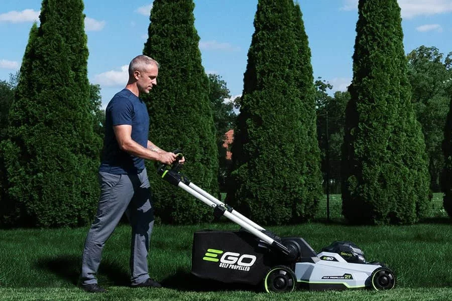 eco electric lawn mower