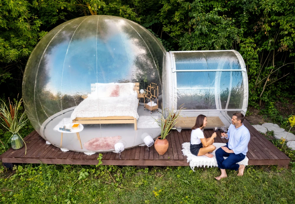 clear bubble tents