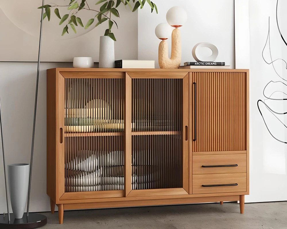 wooden buffet sideboard