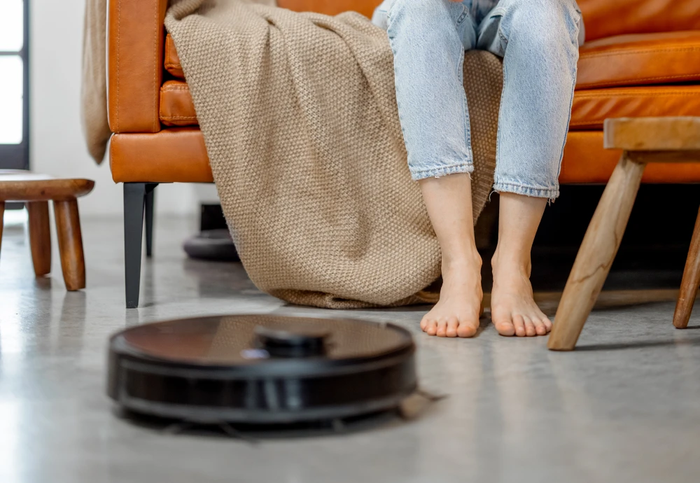 robot vacuum with cleaning station